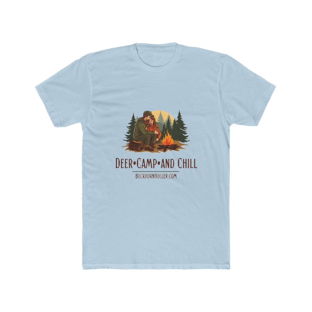 Buckhorn Holler T‑Shirt — 'Deer Camp and Chill'