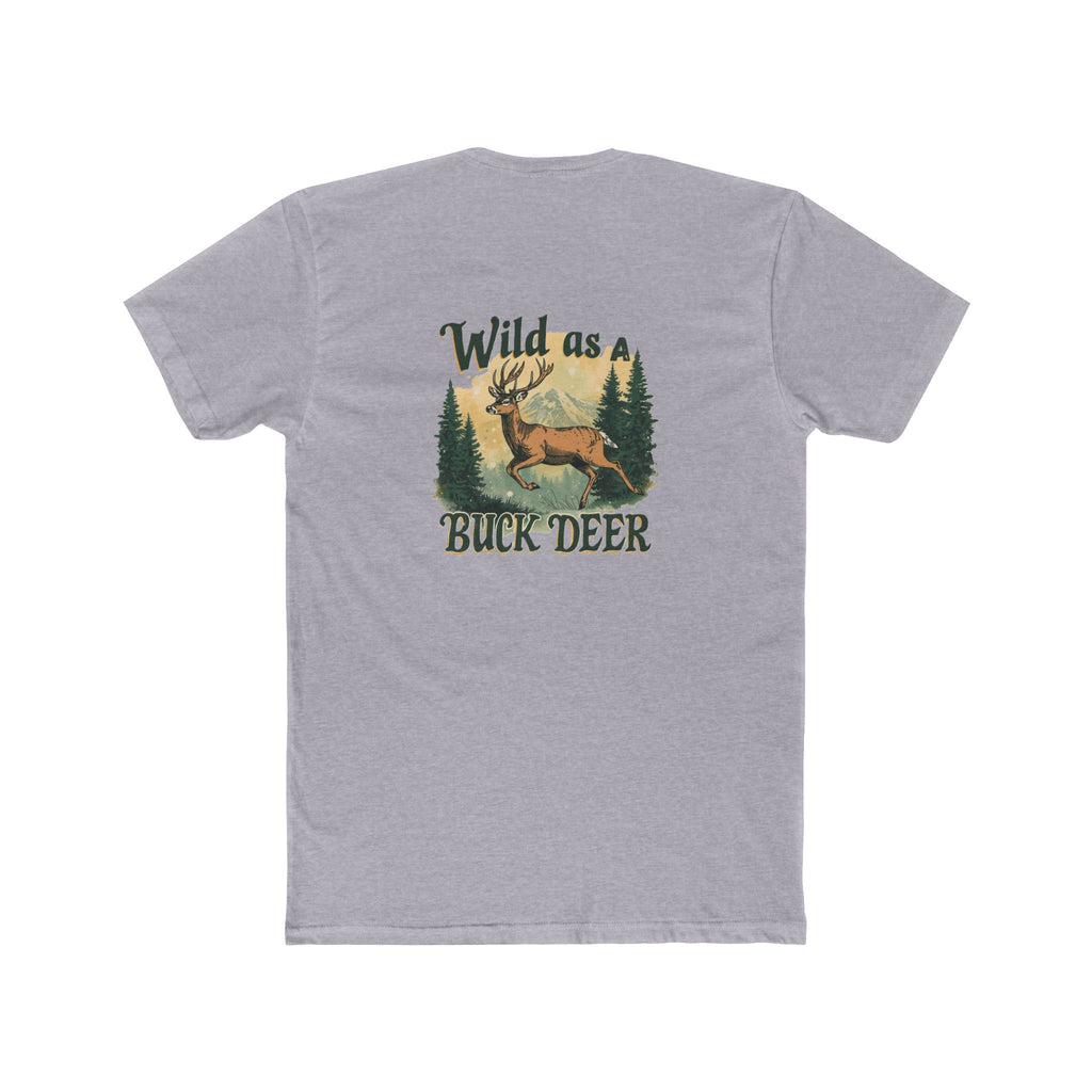 Men's Wild As A Buck Deer Tee