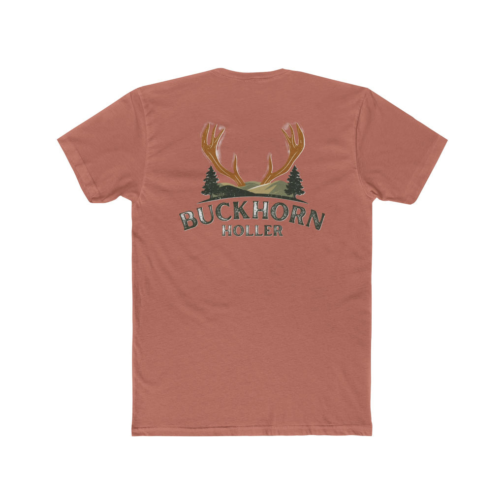 Buckhorn Holler Outdoors Shirt — Antler Logo Hunting Tee