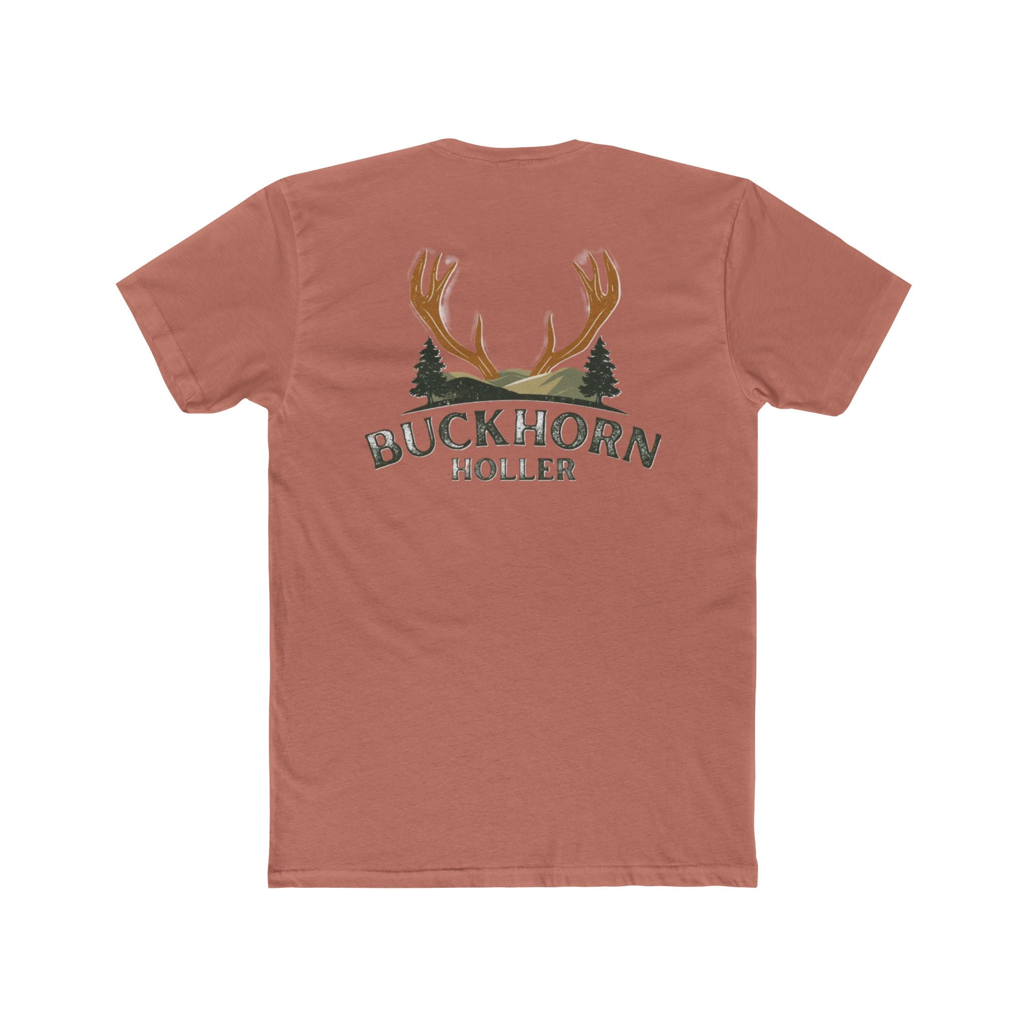 Buckhorn Holler Outdoors Shirt — Antler Logo Hunting Tee