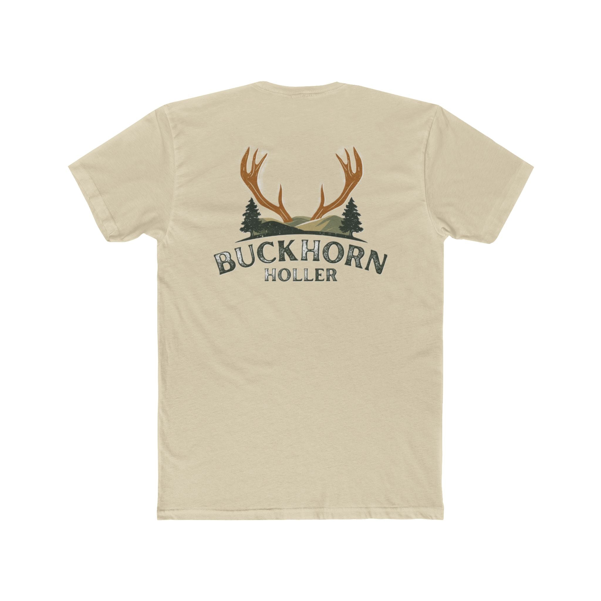 Buckhorn Holler Outdoors Shirt — Antler Logo Hunting Tee