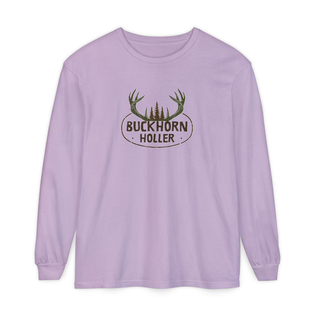 Lady's Buckhorn Holler Deer Long Sleeve Shirt