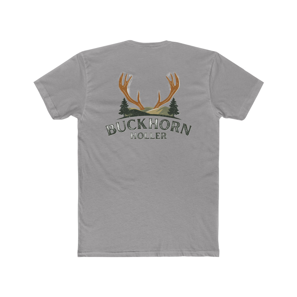 Buckhorn Holler Outdoors Shirt — Antler Logo Hunting Tee