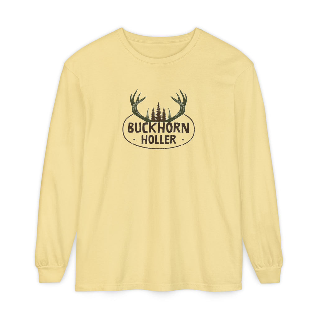 Lady's Buckhorn Holler Deer Long Sleeve Shirt