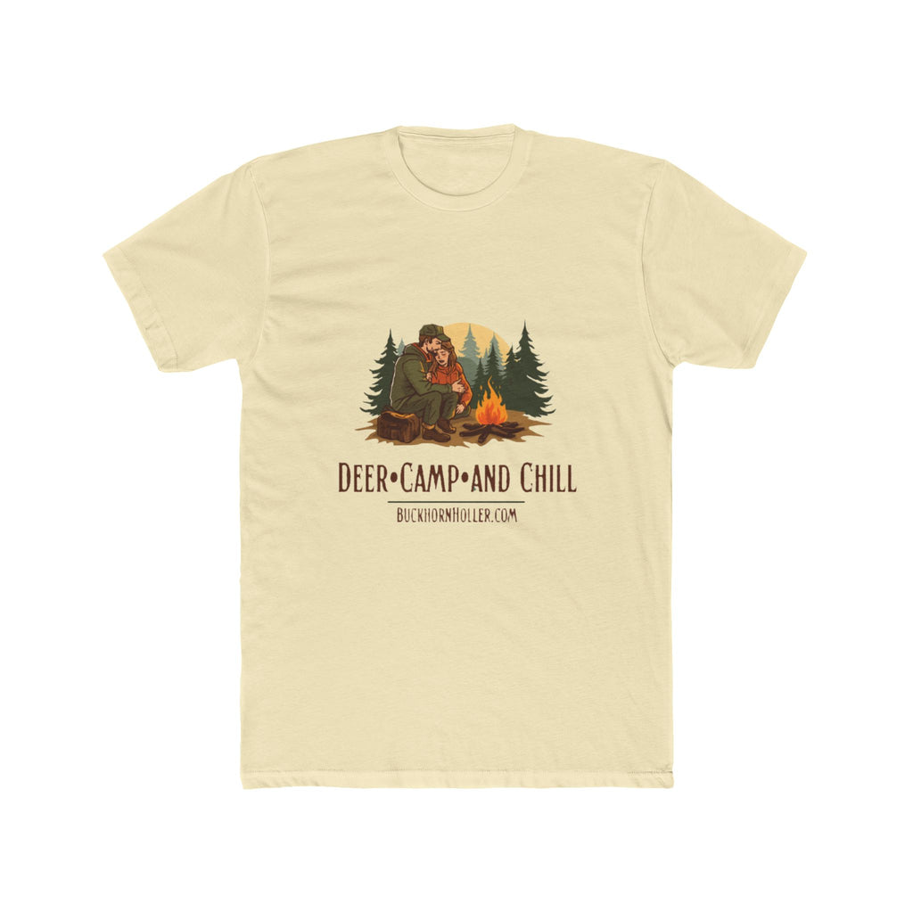 Buckhorn Holler T‑Shirt — 'Deer Camp and Chill'