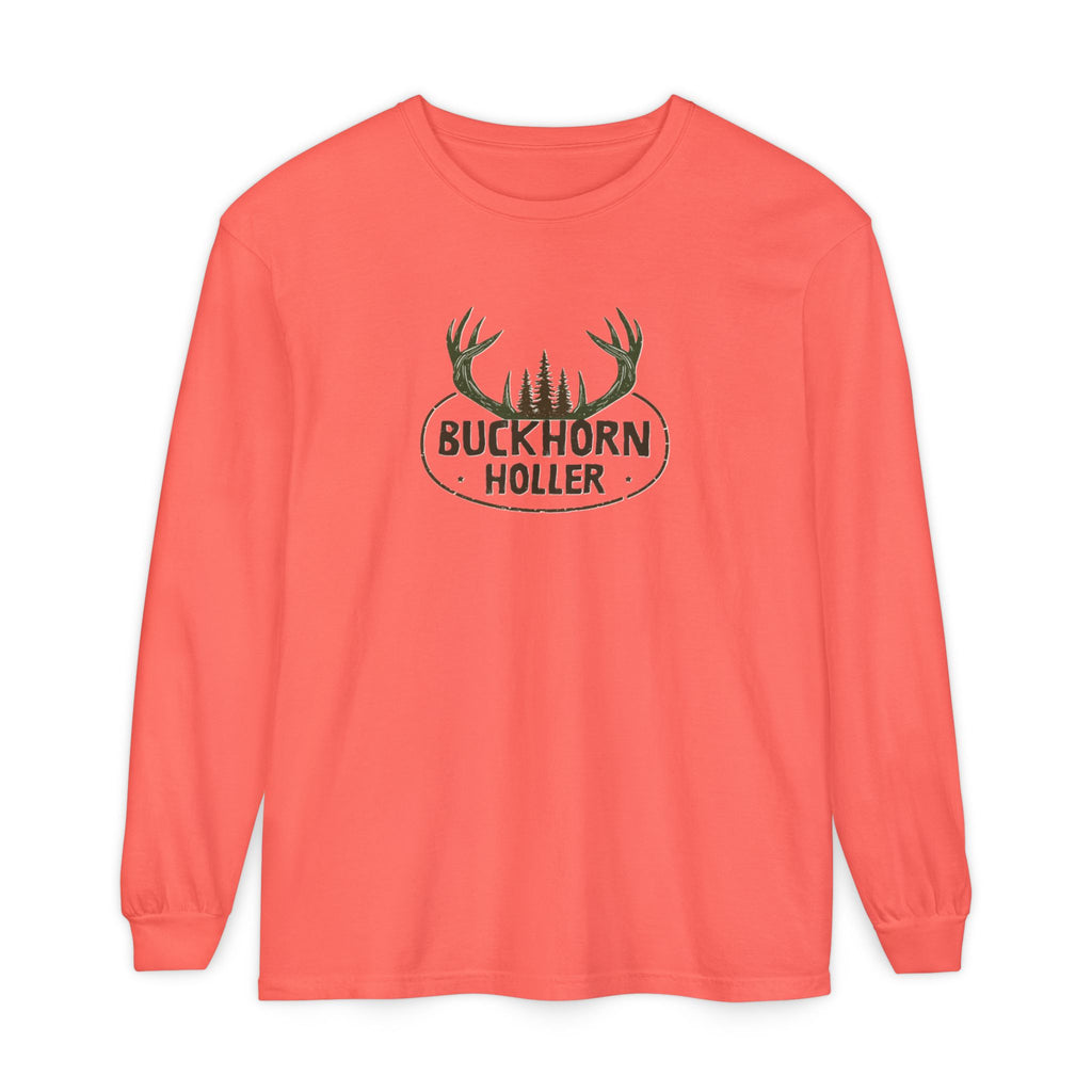 Lady's Buckhorn Holler Deer Long Sleeve Shirt
