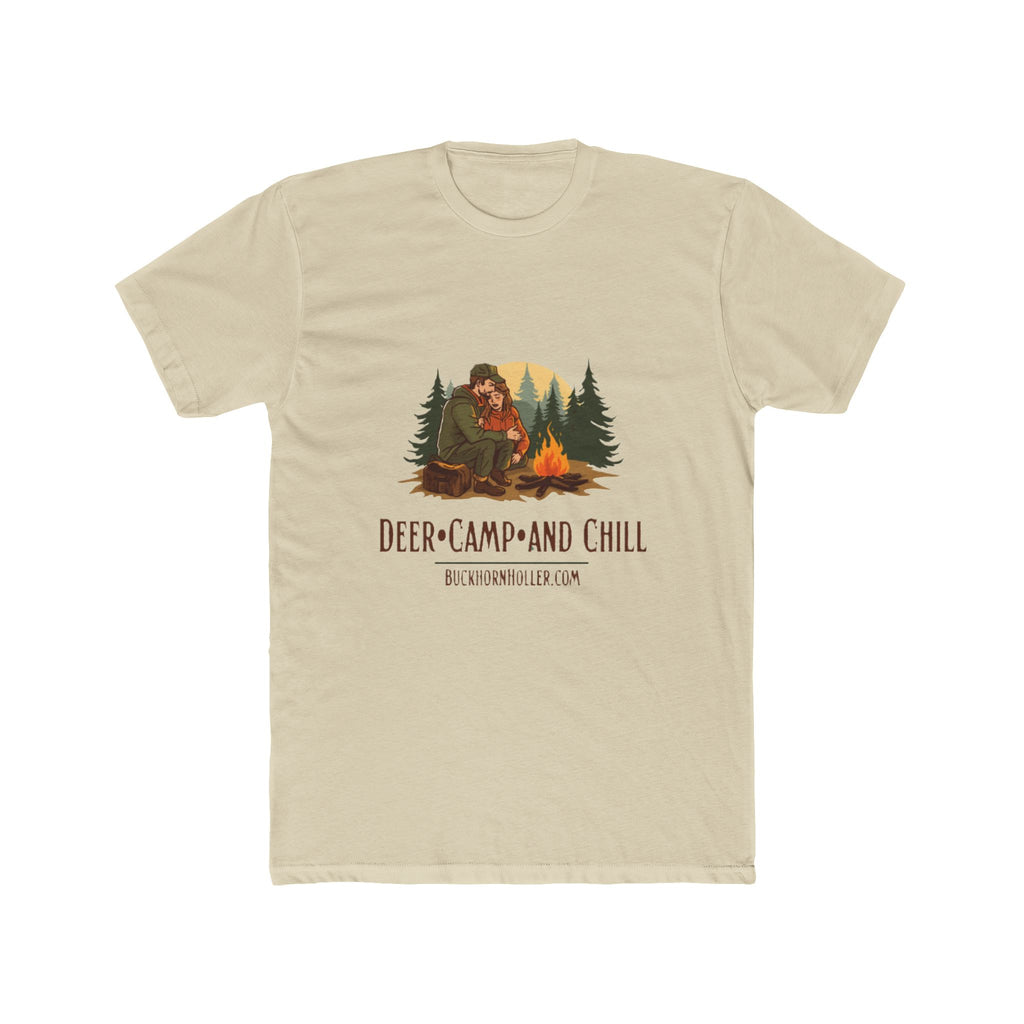 Buckhorn Holler T‑Shirt — 'Deer Camp and Chill'