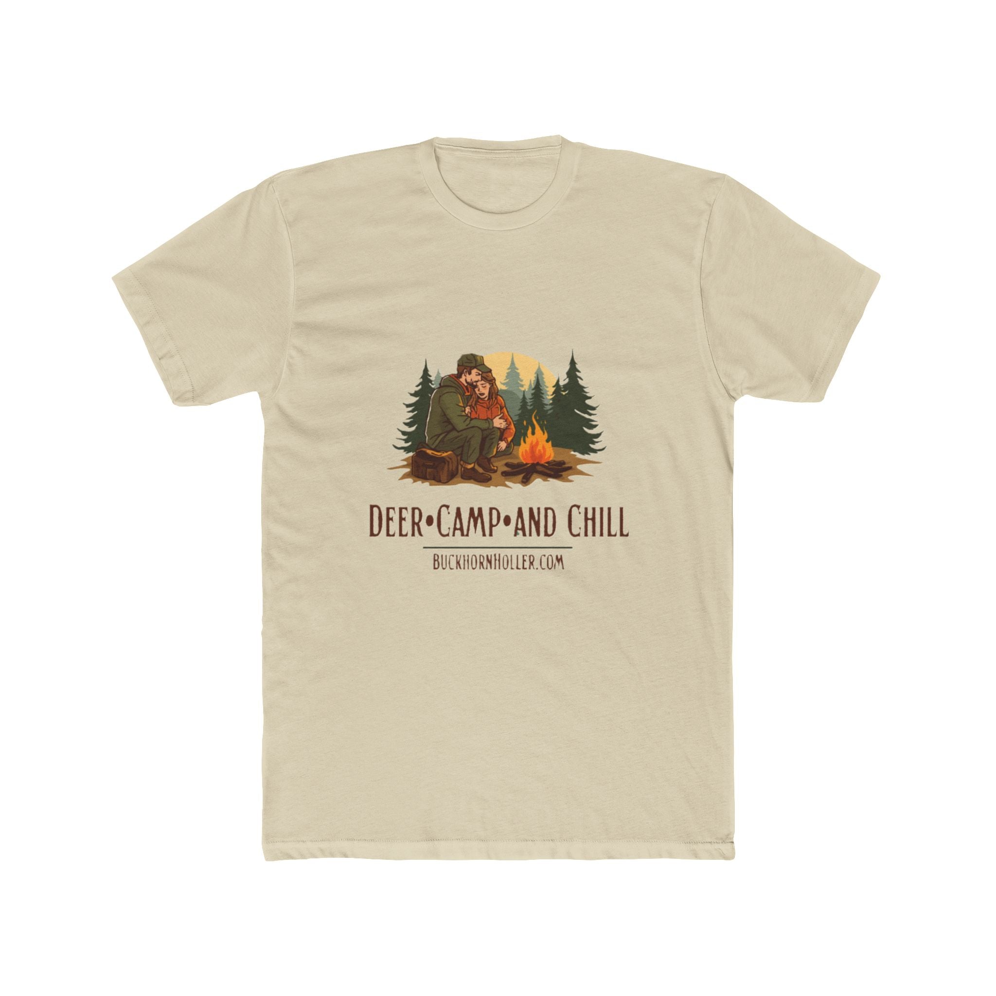 Buckhorn Holler T‑Shirt — 'Deer Camp and Chill'