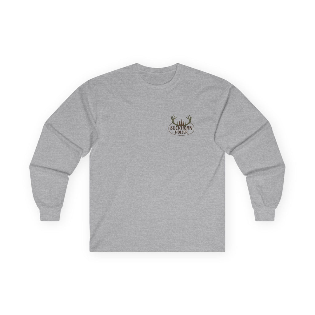 Long Sleeve Tee — "Wild as a Buck Deer"
