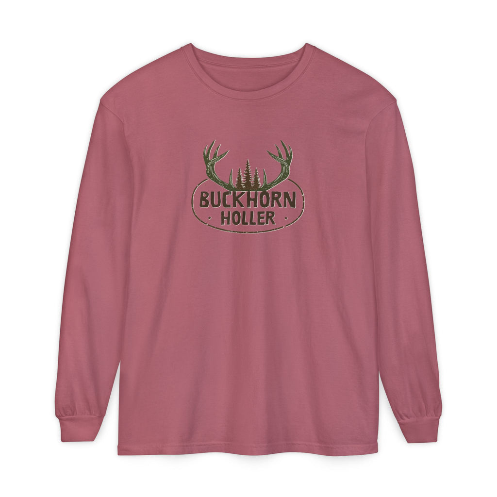 Lady's Buckhorn Holler Deer Long Sleeve Shirt