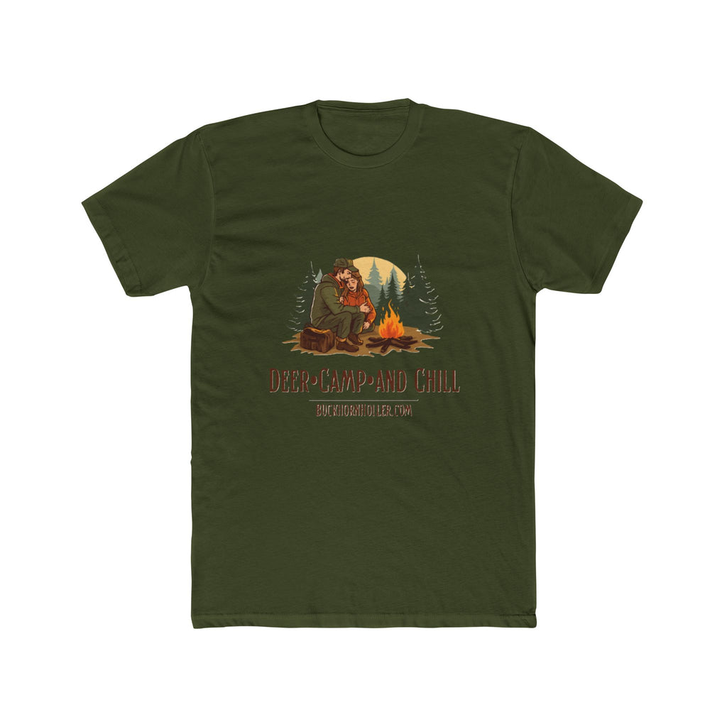 Buckhorn Holler T‑Shirt — 'Deer Camp and Chill'