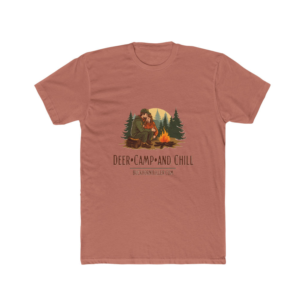 Buckhorn Holler T‑Shirt — 'Deer Camp and Chill'