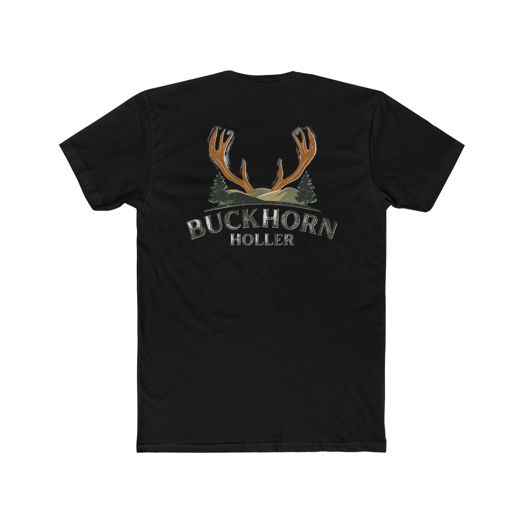 Buckhorn Holler Outdoors Shirt — Antler Logo Hunting Tee