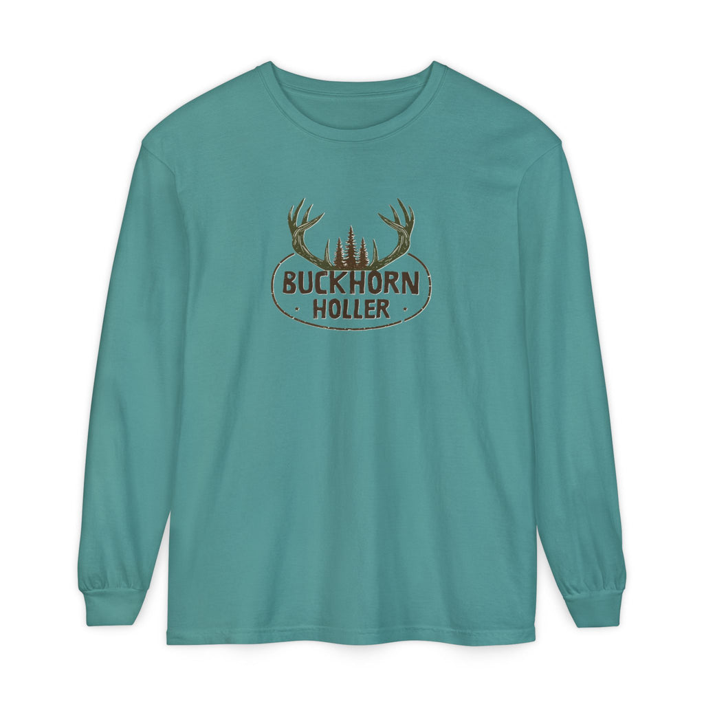 Lady's Buckhorn Holler Deer Long Sleeve Shirt