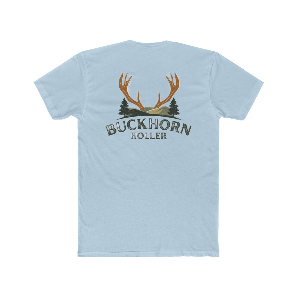 Buckhorn Holler Outdoors Shirt — Antler Logo Hunting Tee