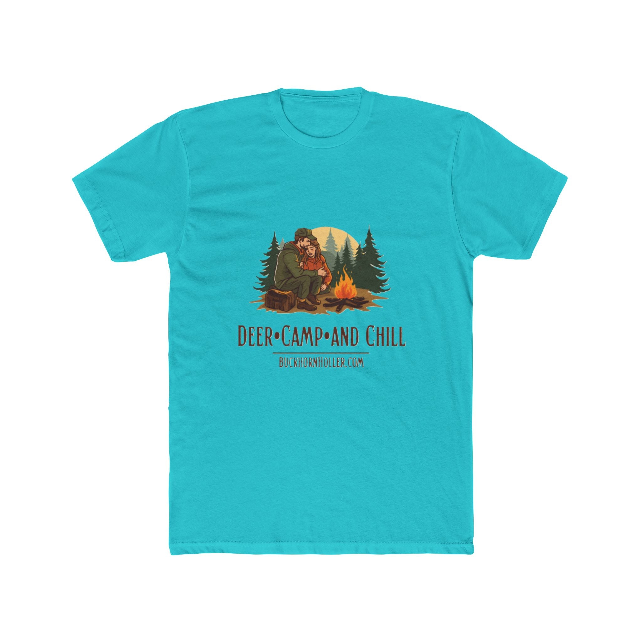 Buckhorn Holler T‑Shirt — 'Deer Camp and Chill'