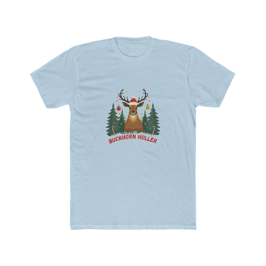 Buckhorn Holler Deer — Christmas Forest Graphic T-Shirt