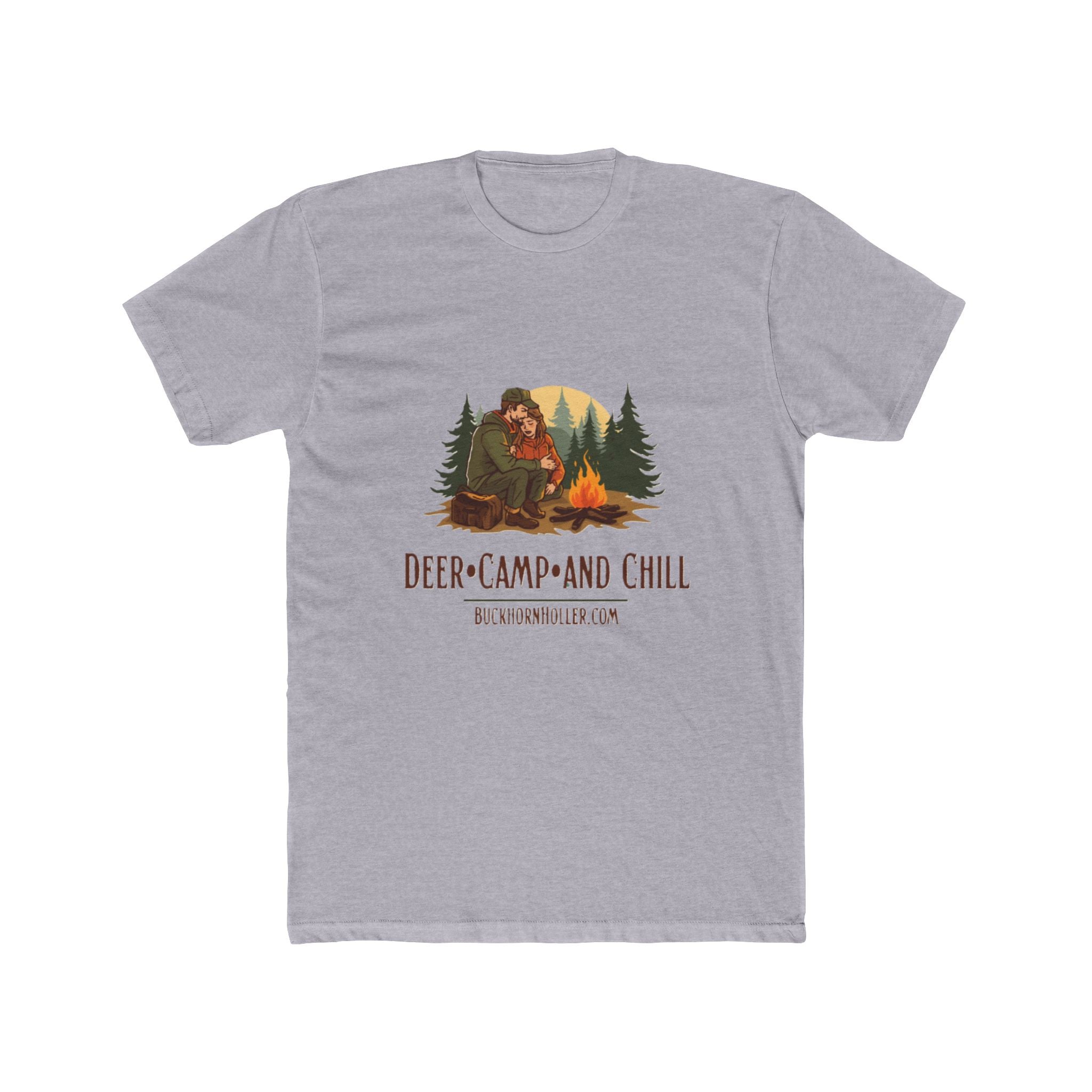 Buckhorn Holler T‑Shirt — 'Deer Camp and Chill'