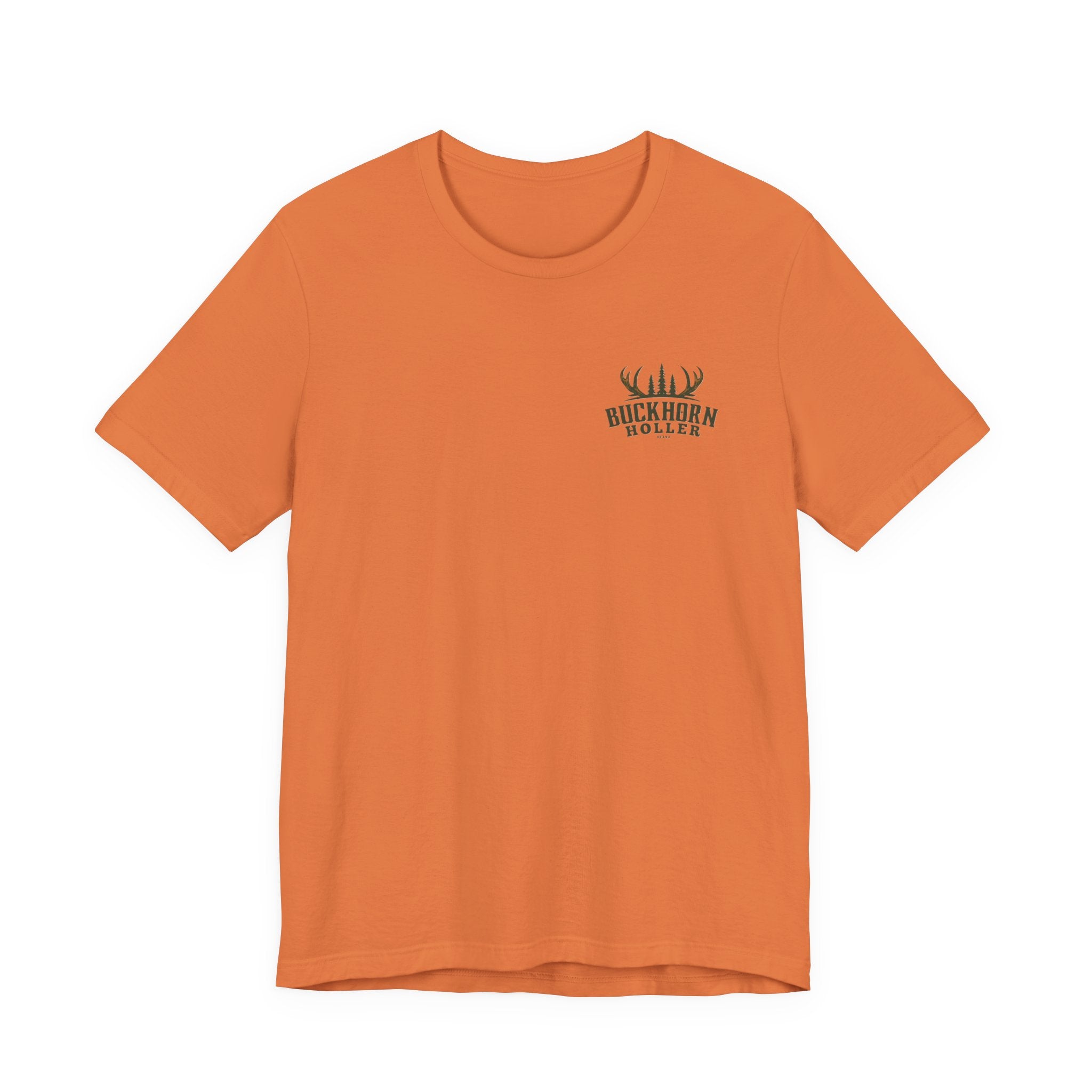 Hunter Orange Cut Shirttail Tee — Funny Deer Hunting Shirt