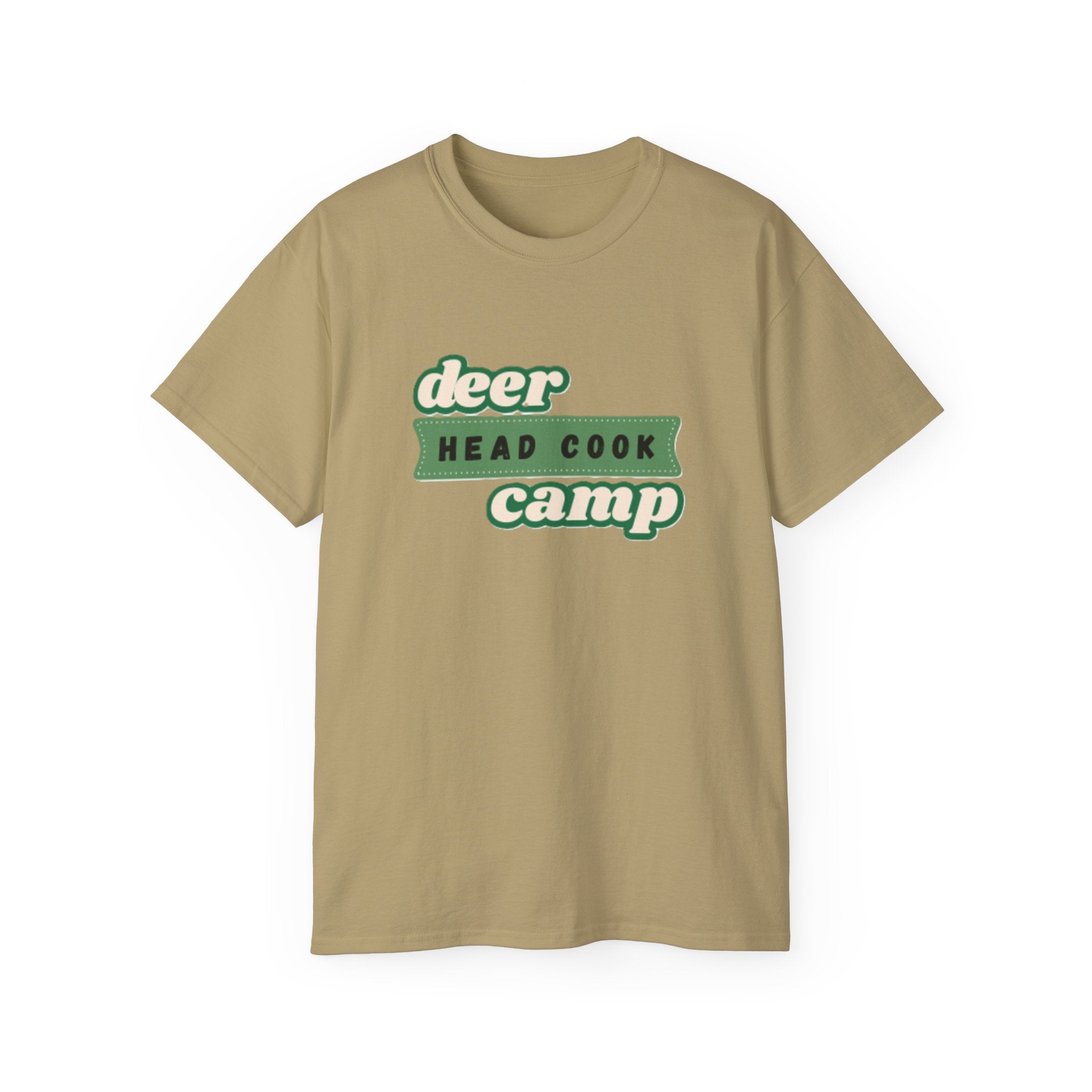 Deer Camp Head Cook T-Shirt - Comfy Cotton