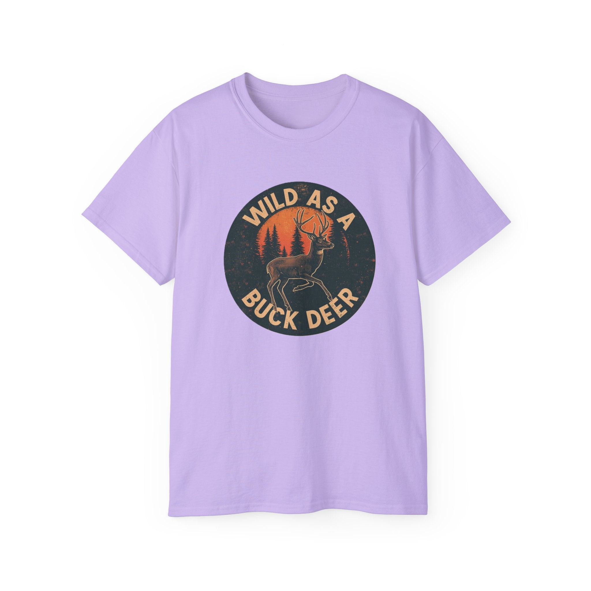 Lady's Wild As a Buck Deer T‑Shirt – Vintage Hunting Graphic Tee