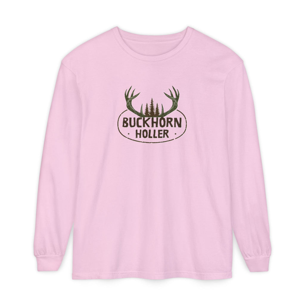 Lady's Buckhorn Holler Deer Long Sleeve Shirt