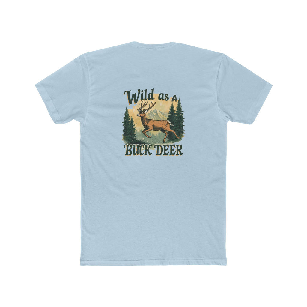 Men's Wild As A Buck Deer Tee