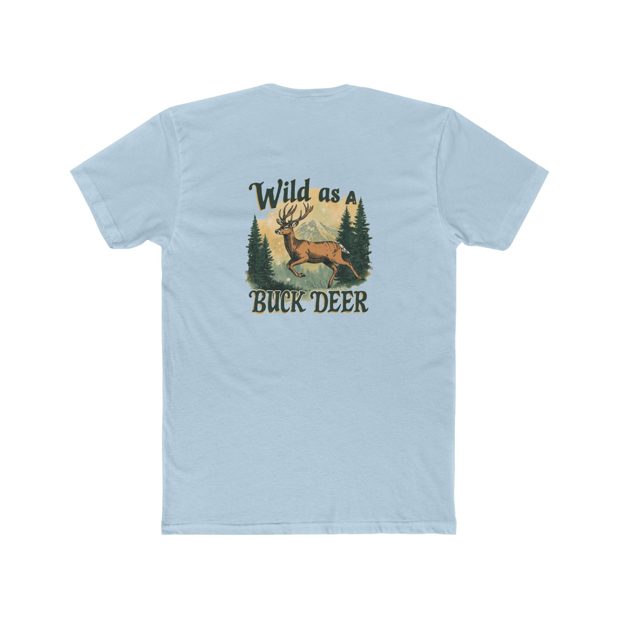 Men's Wild As A Buck Deer Tee
