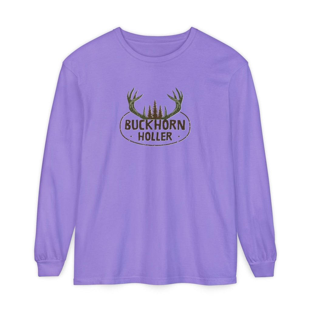 Lady's Buckhorn Holler Deer Long Sleeve Shirt