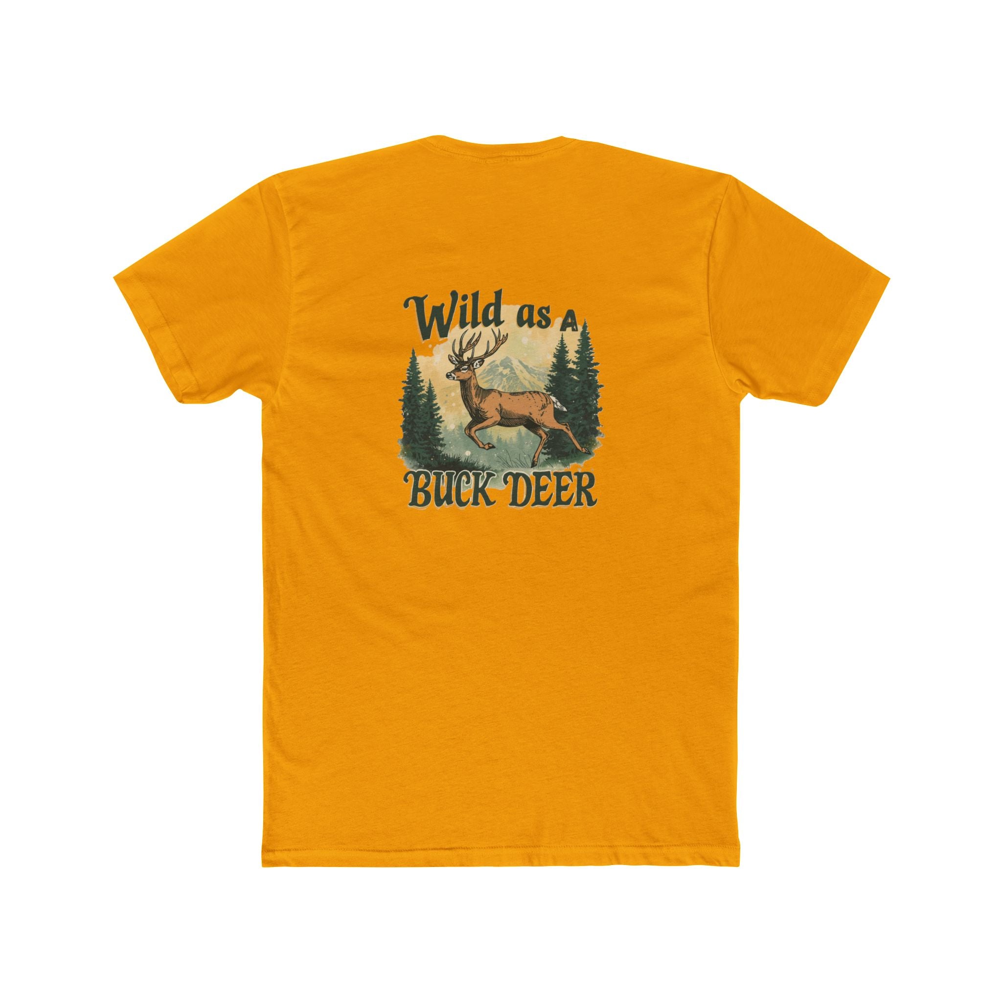 Men's Wild As A Buck Deer Tee