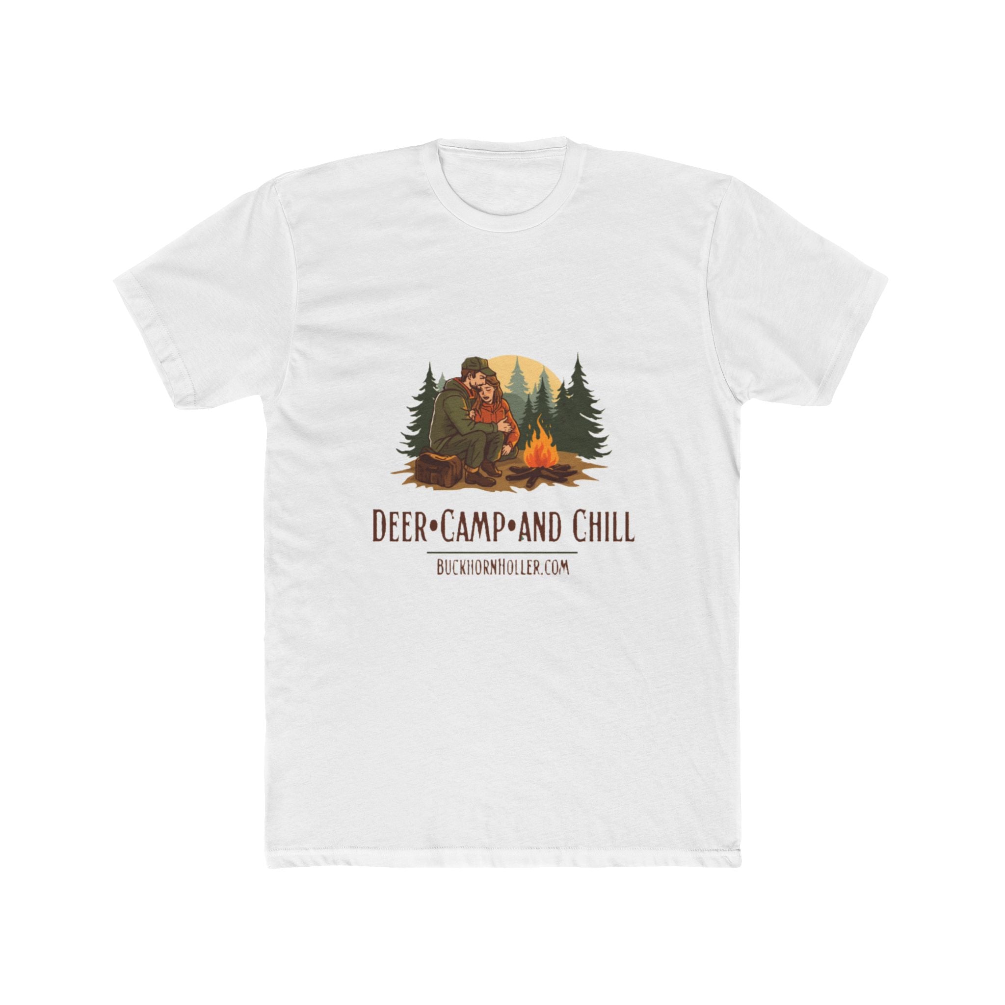 Buckhorn Holler T‑Shirt — 'Deer Camp and Chill'