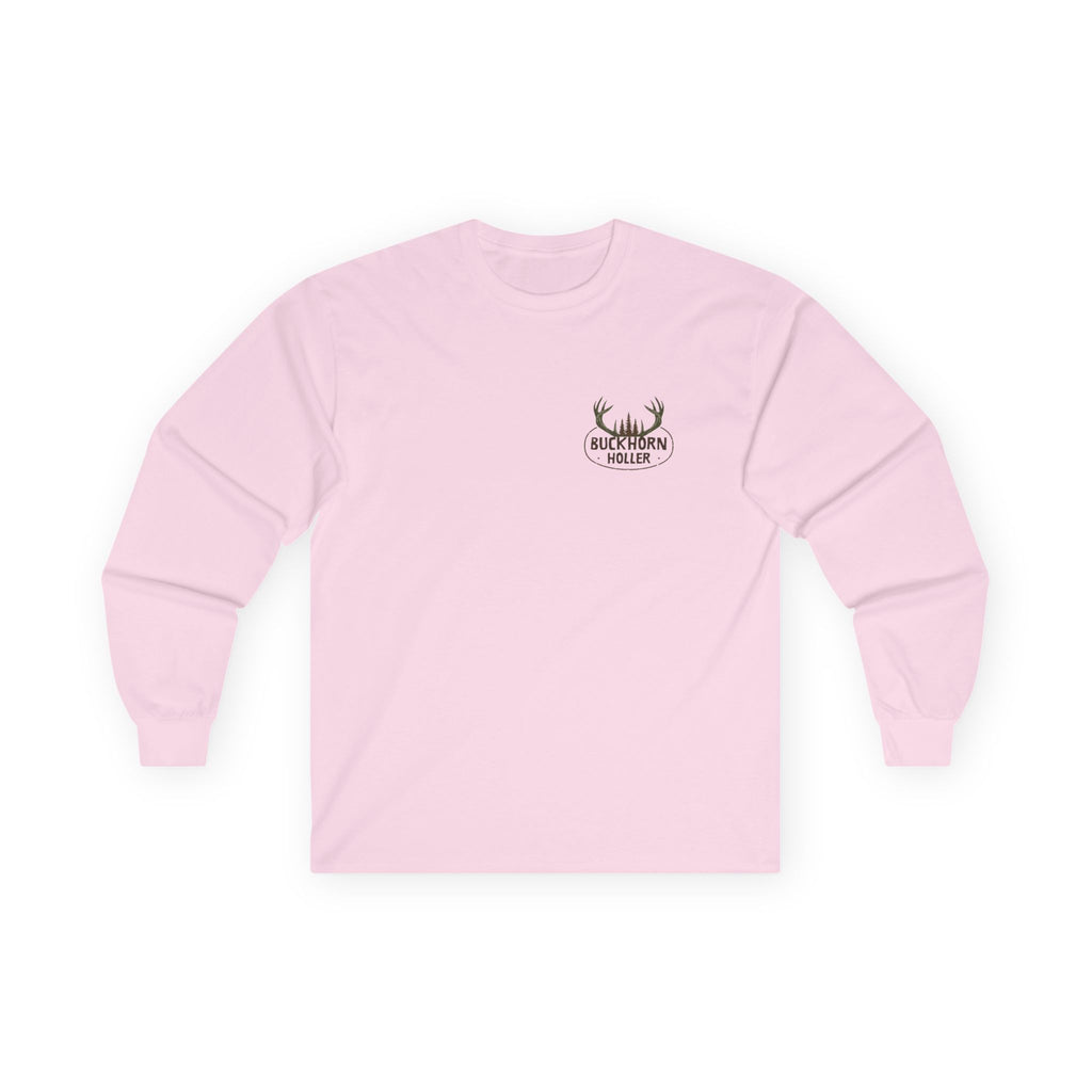 Long Sleeve Tee — "Wild as a Buck Deer"
