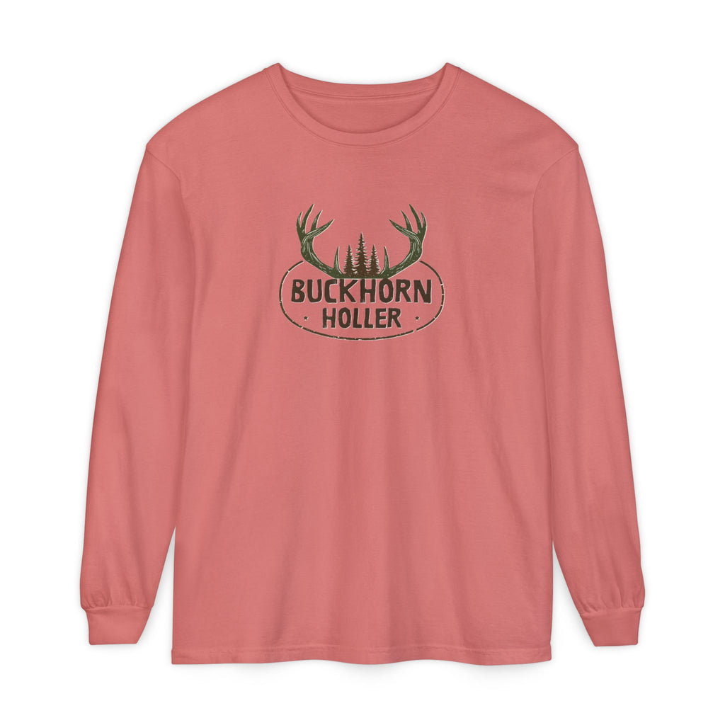 Lady's Buckhorn Holler Deer Long Sleeve Shirt